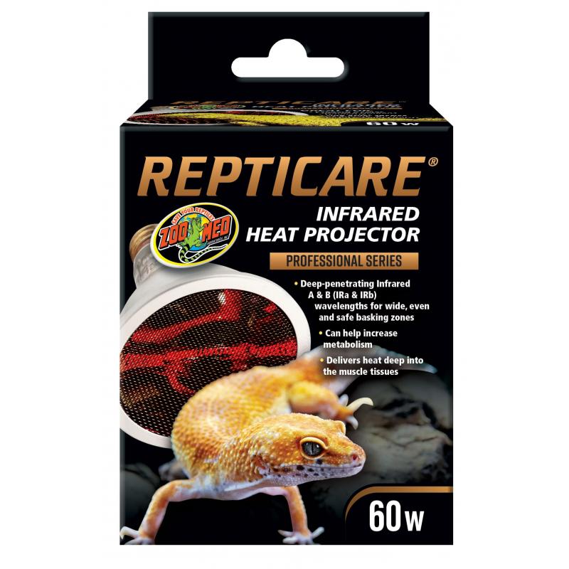 Zoomed Repticare Infrared Heat Projector 60W