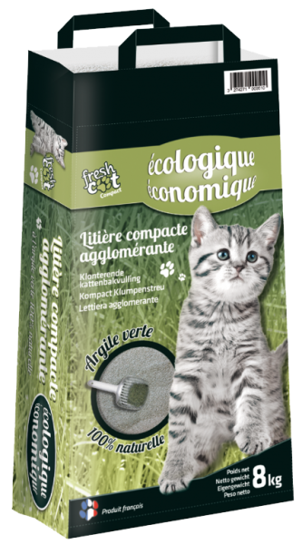 Litière Compact Agglomérante 8kg