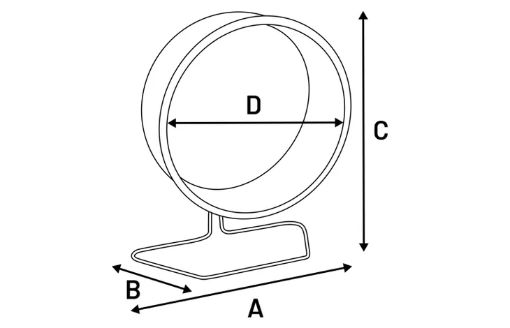 FLAMINGO Roue d'Exercice Trota Small
