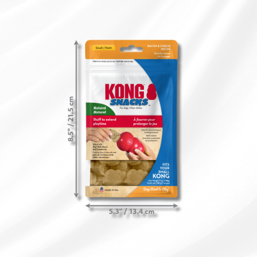 KONG Snacks Bacon et Fromage S