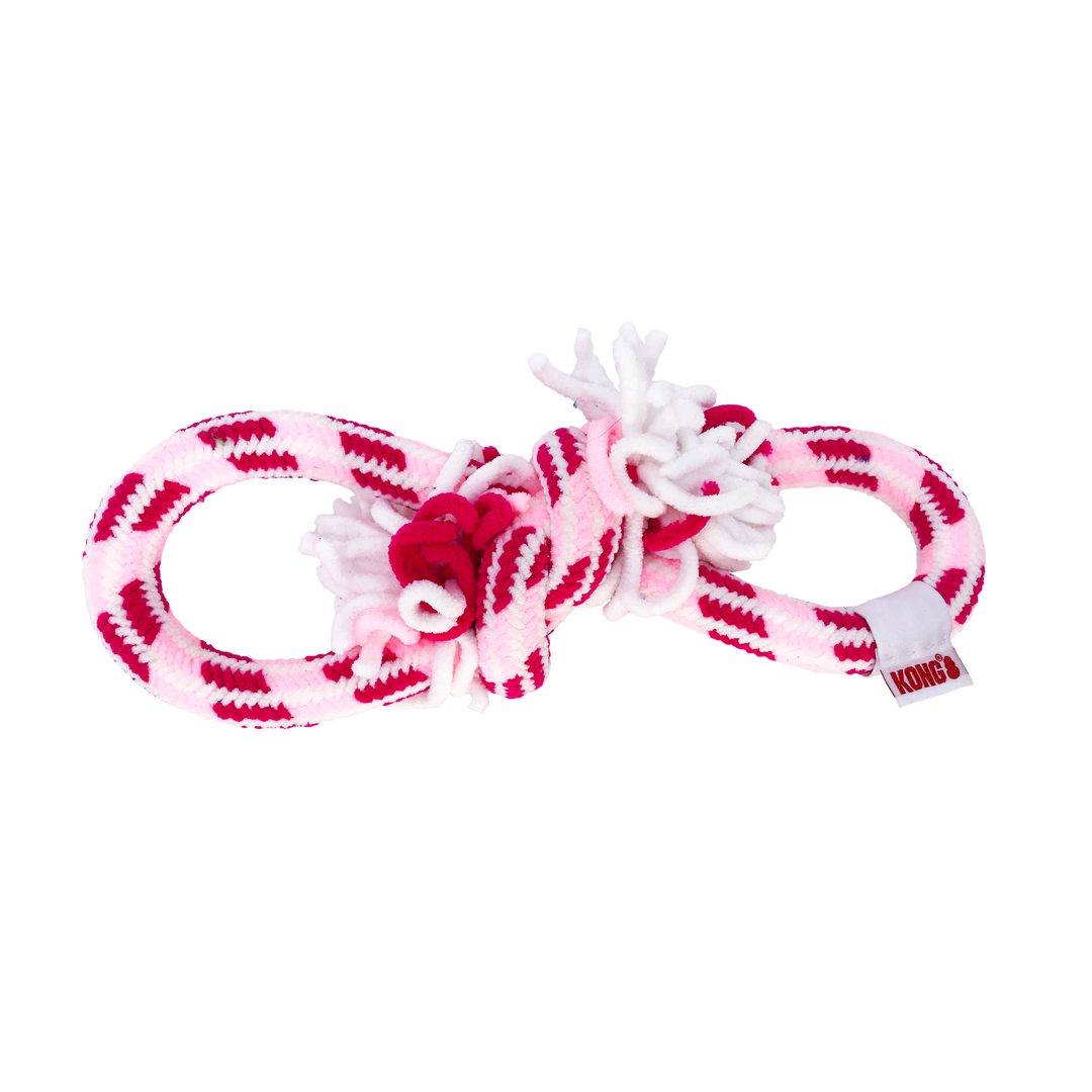 KONG Rope Puppy Corde Rose