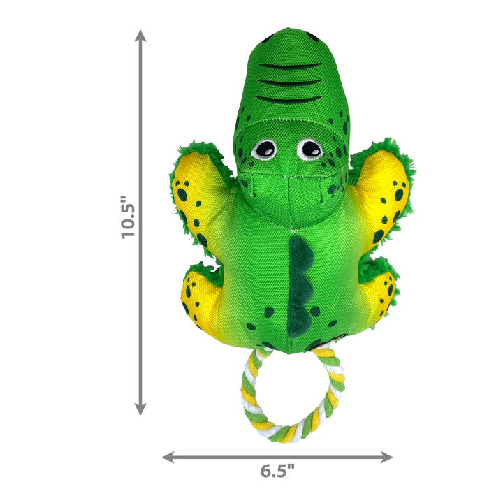 KONG Cozie Tuggz Alligator