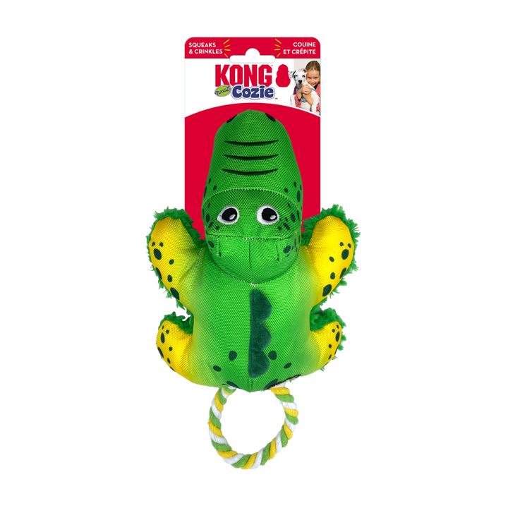 KONG Cozie Tuggz Alligator