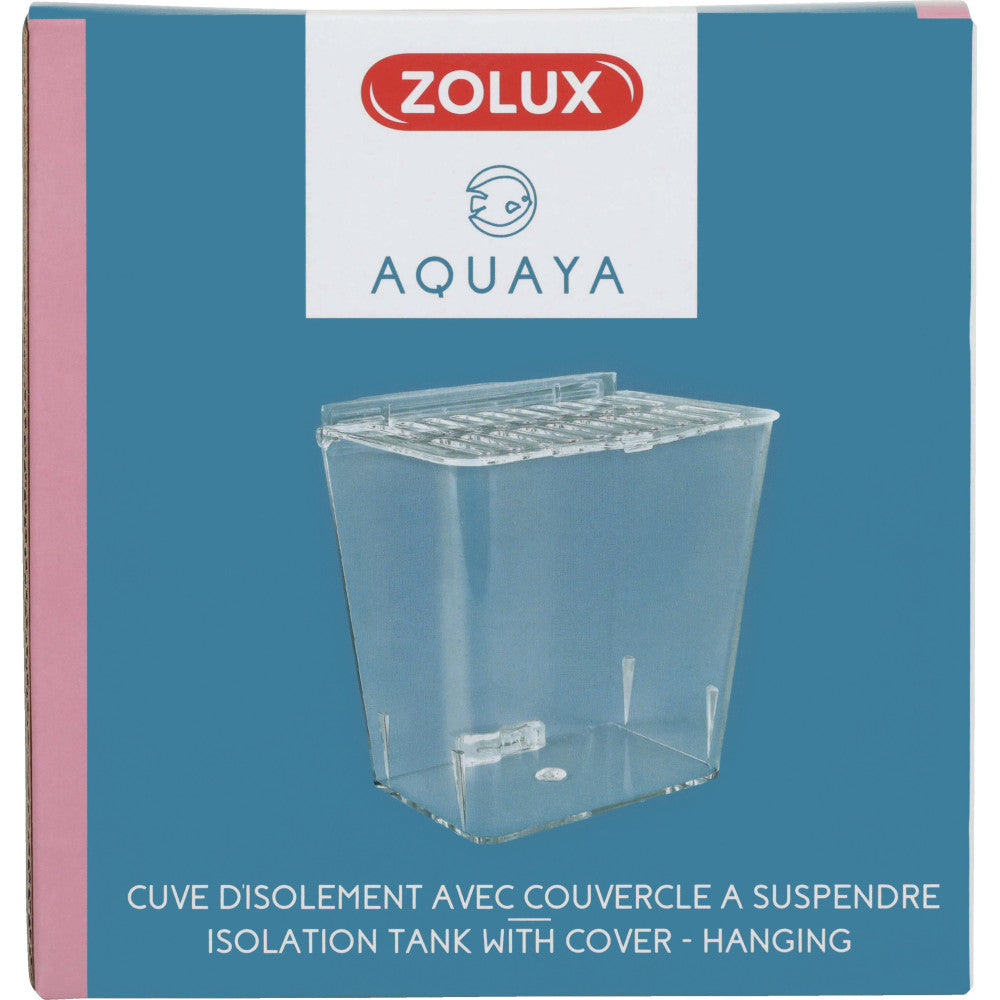 ZOLUX Aquaya Cuve d’Isolement avec Couvercle à Suspendre
