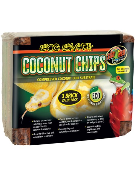 Zoomed Eco Earth Coconut Chips 3 Brick