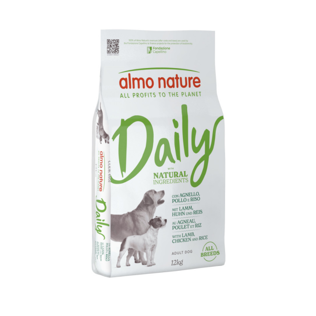 Almo Nature Daily Chien Agneau, Poulet & Riz 1,2kg