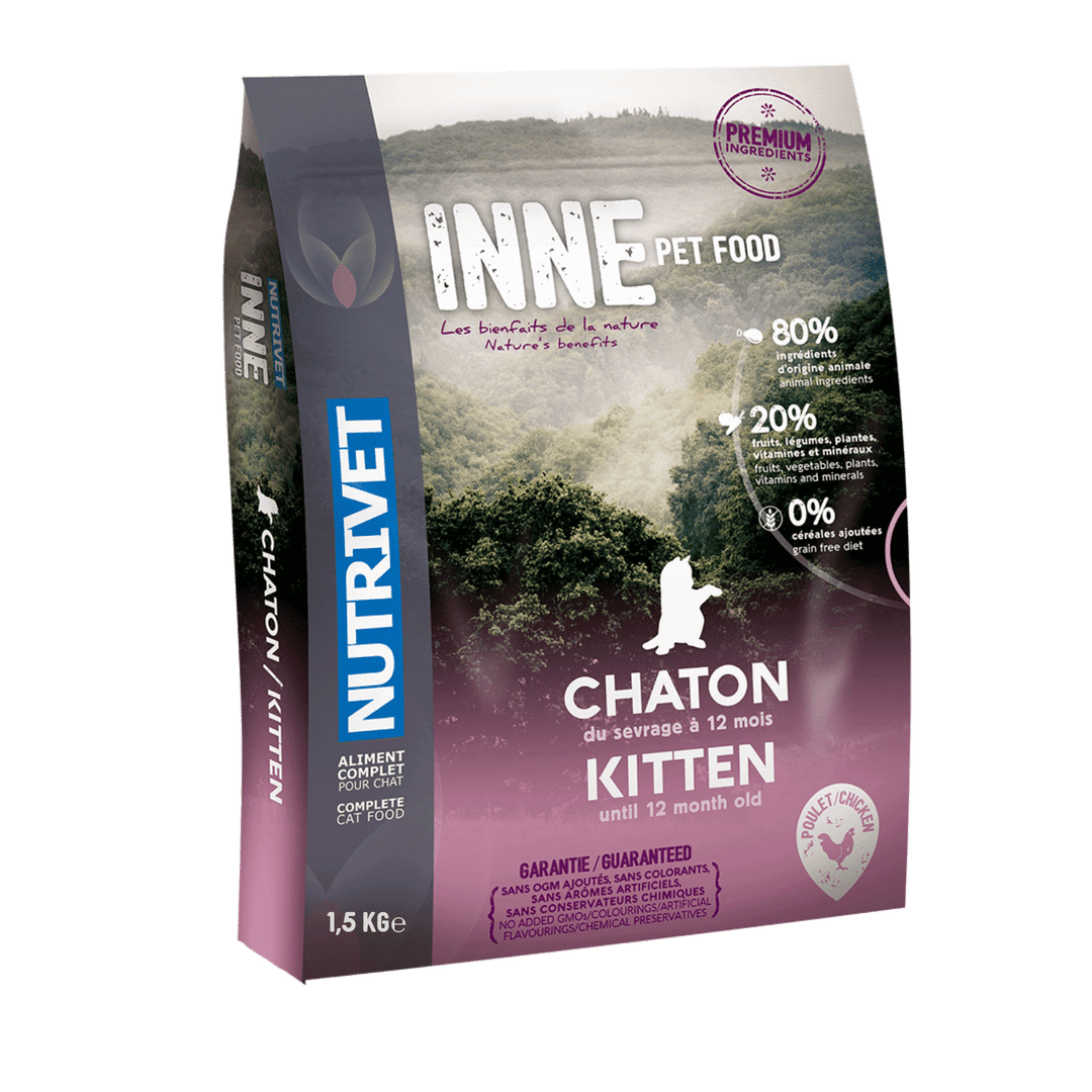 INNE Chaton 1,5kg (1 carton de 10 sacs)