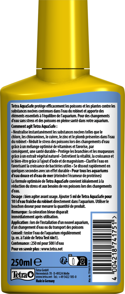 Tetra Aquasafe 250ml