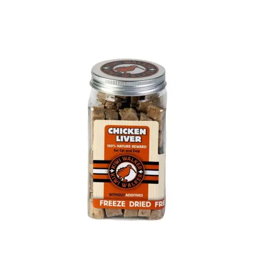 Friandises lyophilisées pour chien 100% foie de poulet