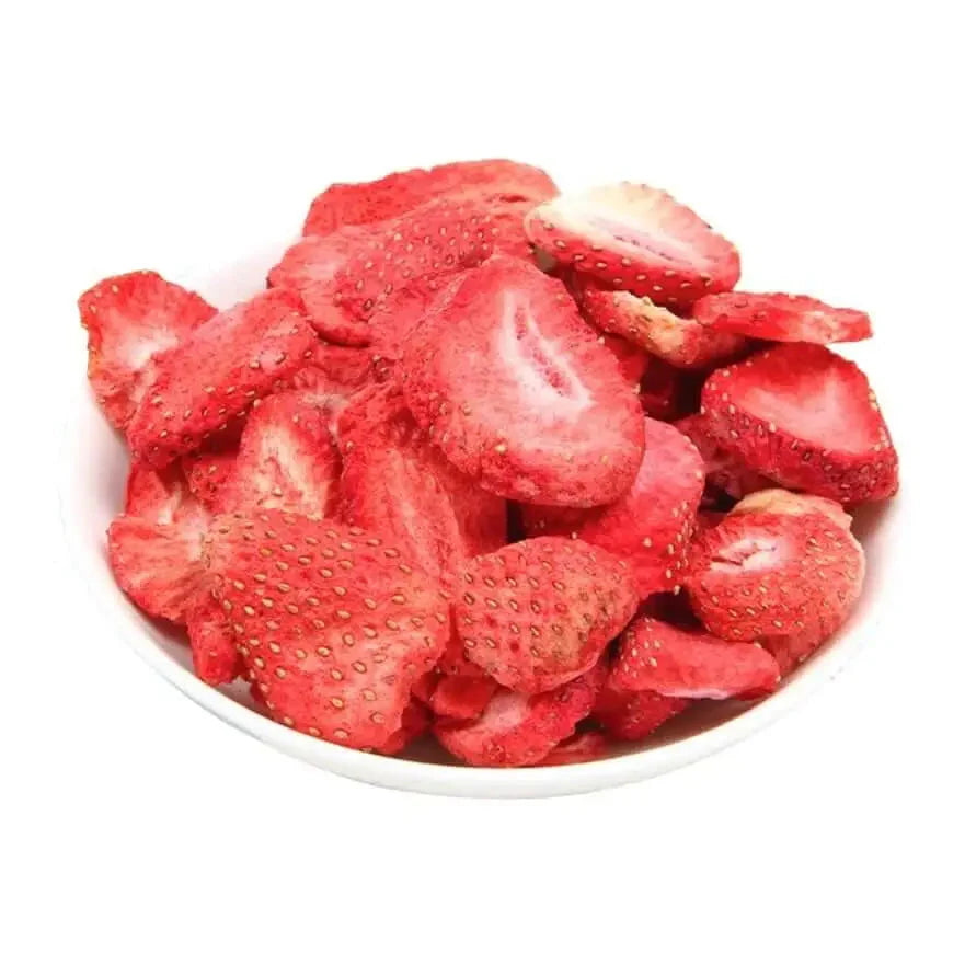 Friandises lyophilisées pour chien 100% fraise