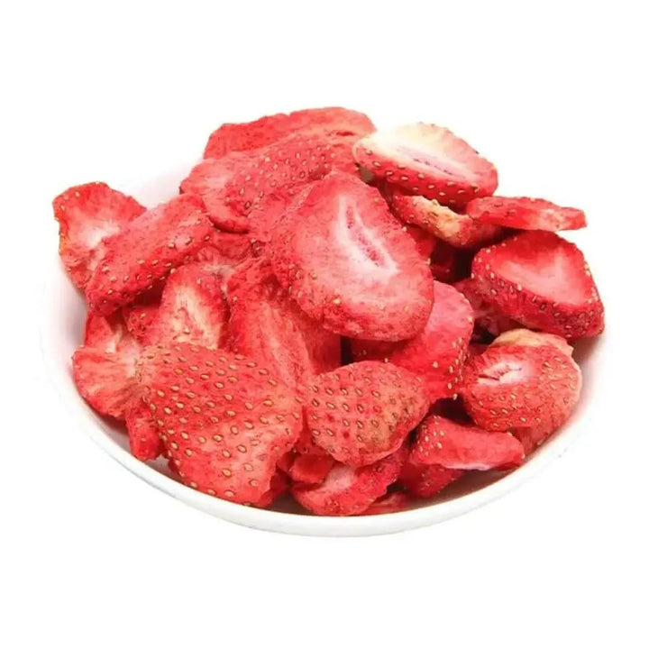 Friandises lyophilisées pour chien 100% fraise