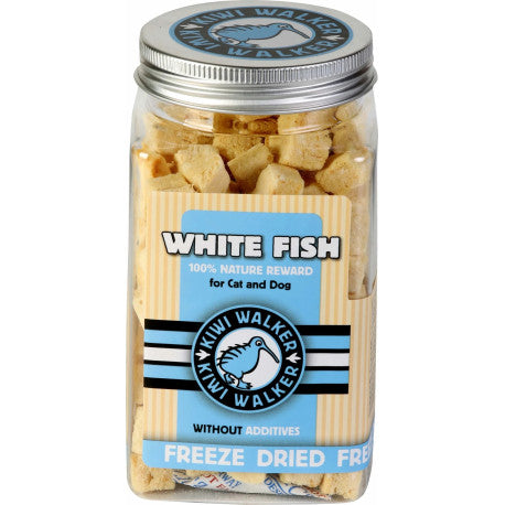 Friandises lyophilisées pour chien 100% poisson blanc