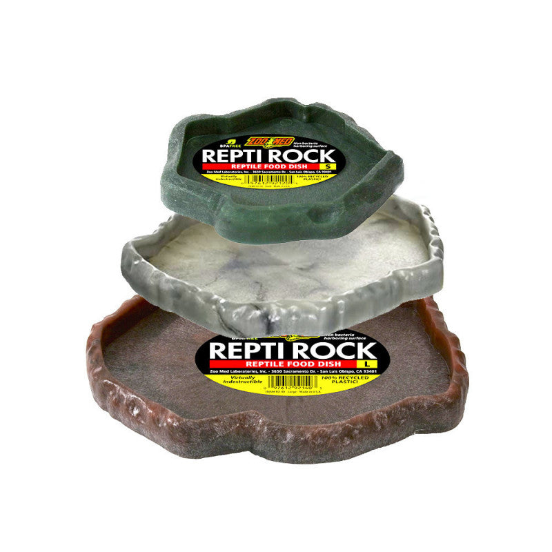 Zoomed Mangeoire Reptirock Reptile Food Dish