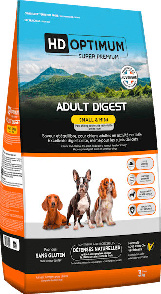 HD OPTIMUM Small & Mini Adulte Digest 3kg