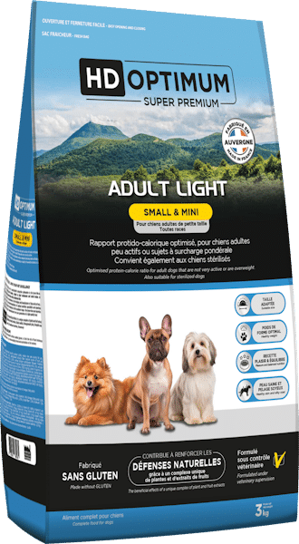 HD OPTIMUM Small & Mini Adulte Light 3kg