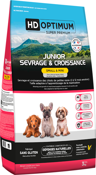 HD OPTIMUM Small & Mini Junior 3kg