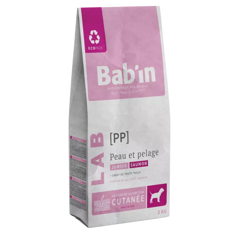 Bab'In Junior Peau et Pelage 12kg (1 palette - 10 sacs)