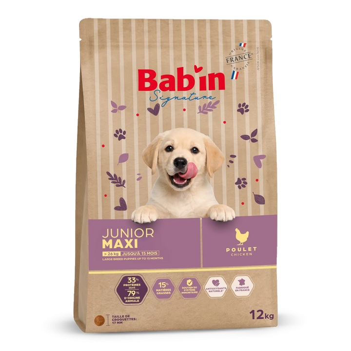 Bab'In Maxi Junior 12kg (1 palette - 10 sacs)