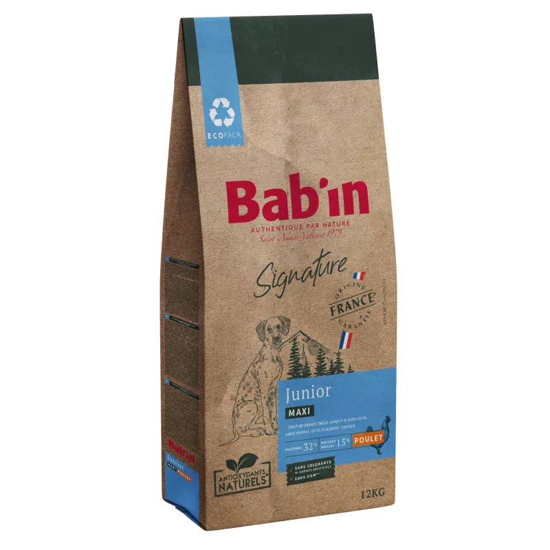 Bab'In Maxi Junior 12kg (1 palette - 10 sacs)