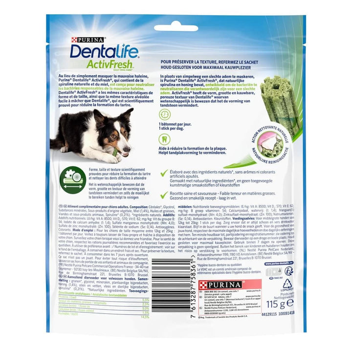 PURINA Dentalife ActivFresh Medium