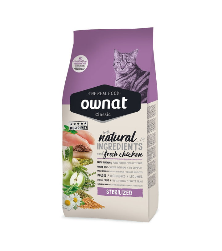 Ownat Chat Classic Sterilized 4kg