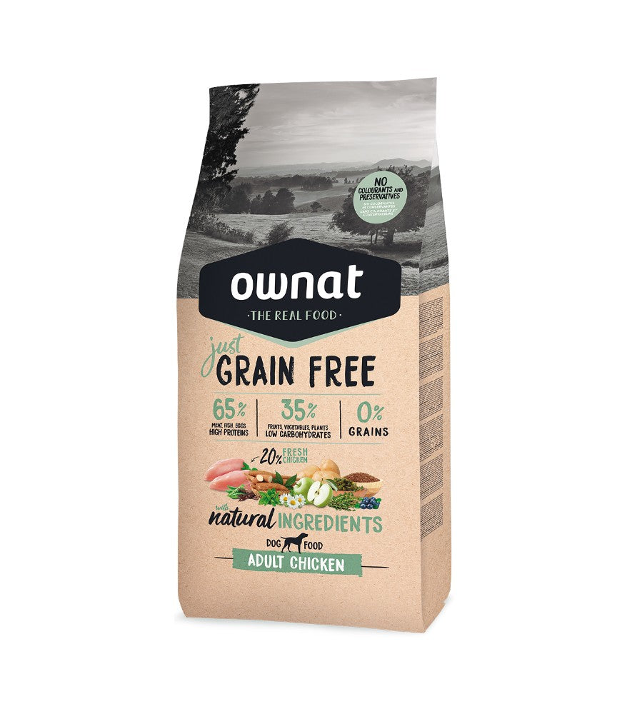 Ownat Gf Just Adult Chicken 14kg