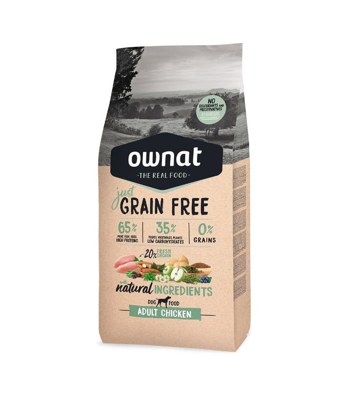 Ownat Gf Just Adult Chicken 14kg