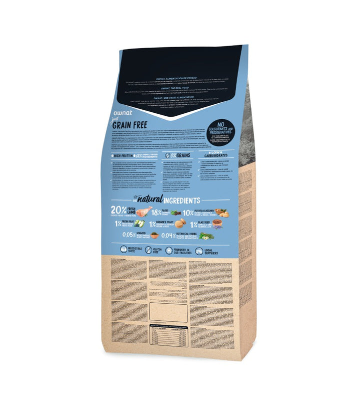 Ownat Gf Just Adult Lamb 3kg