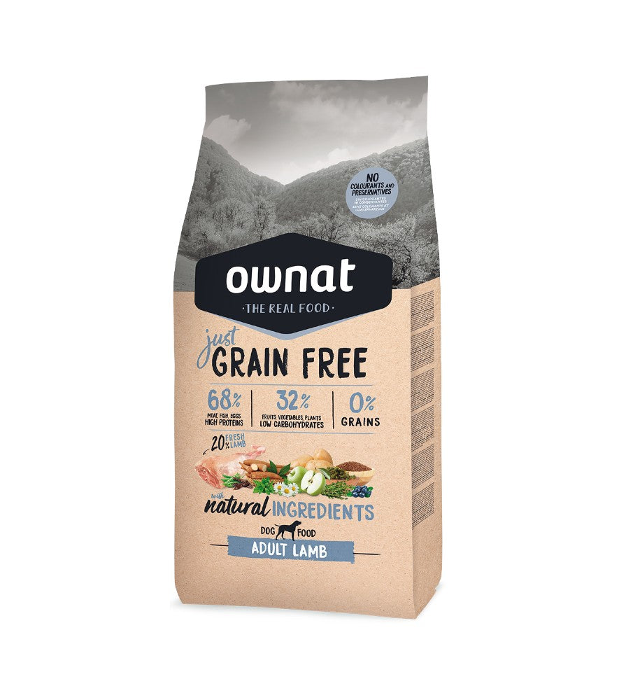 Ownat Gf Just Adult Lamb 3kg