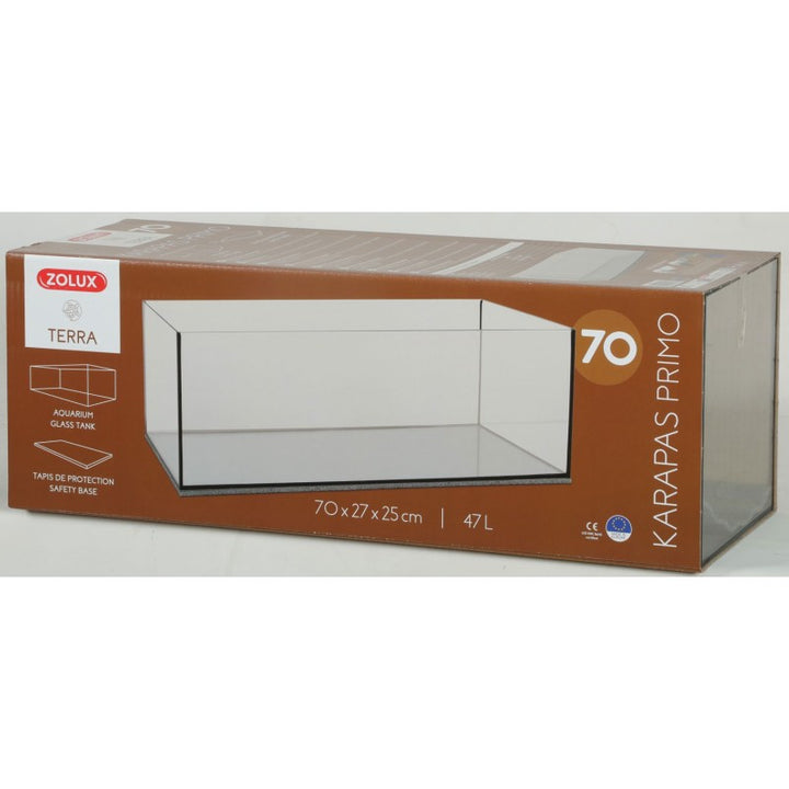 Zolux Terrarium Karapas Primo 70x27x25cm 47L