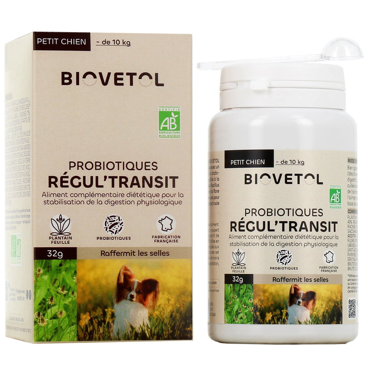 Probiotiques Regul'transit BIOVETOL - Petit chien