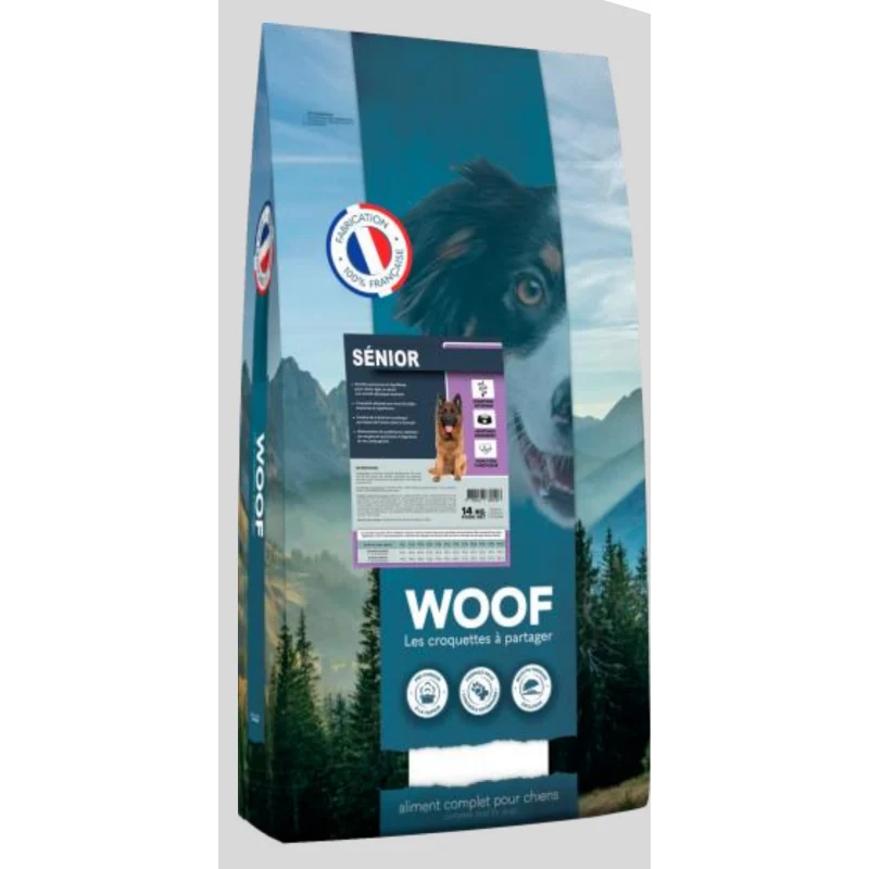 WOOF Senior 14kg (1 palette - 10 sacs)