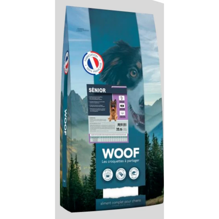 WOOF Senior 14kg (1 palette - 10 sacs)