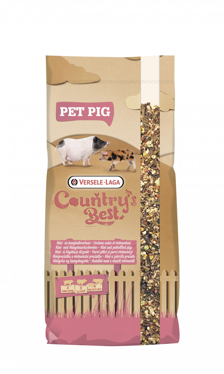 Versele-Laga Pet Pig Muesli Country's Best Aliment pour Cochons vietnamiens et cochons nains