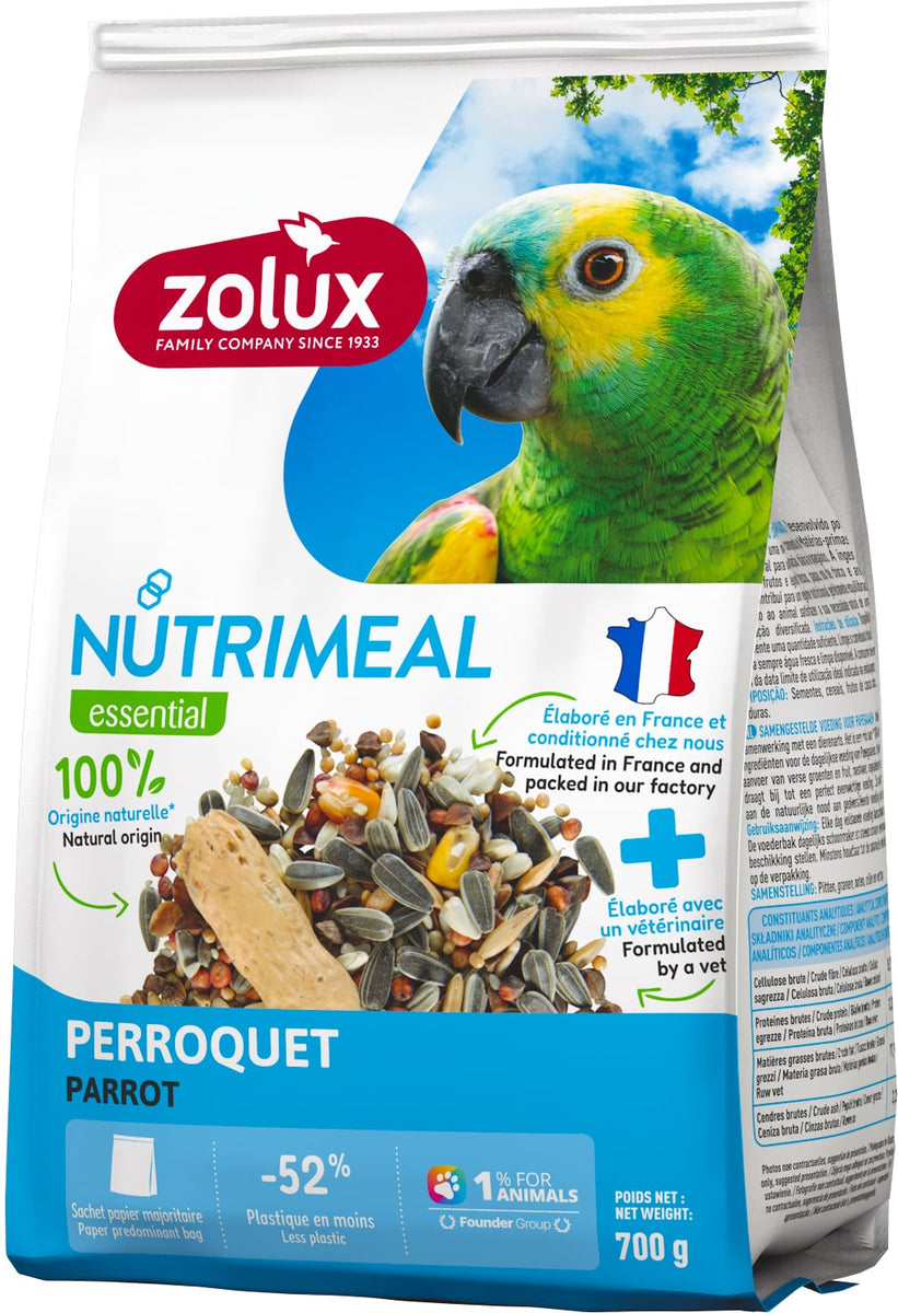Zolux Nutrimeal Aliment Perroquet 700gr