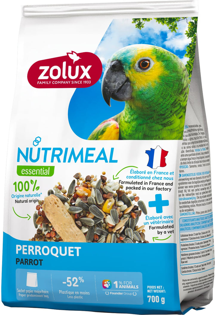 Zolux Nutrimeal Aliment Perroquet 700gr