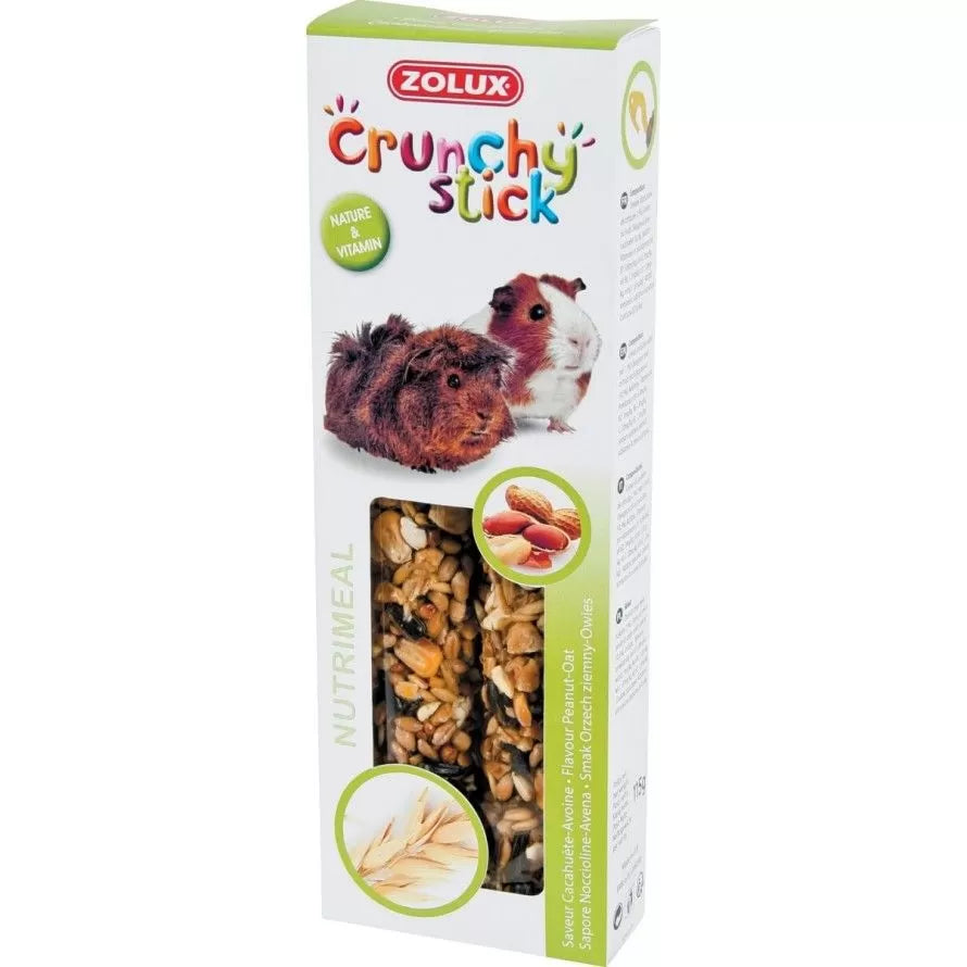 ZOLUX Crunchy Stick Cacahuète Avoine 115g